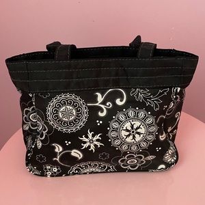 Thirty-One Black and White Bag